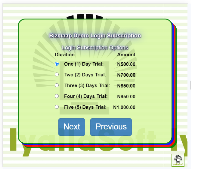 Bizmaap Subscription